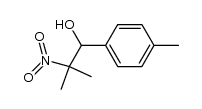 2-methyl-2-nitro-1-(p-tolyl)propan-1-ol结构式