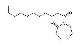 1-undec-10-enoylazepan-2-one Structure