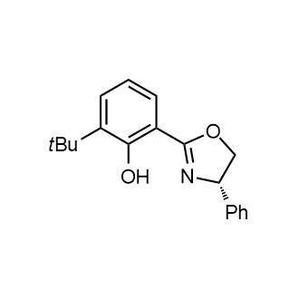 2-[(4S)-4,5-二氢-4-苯基-2-噁唑基]-6-(1,1-二甲基乙基)苯酚图片