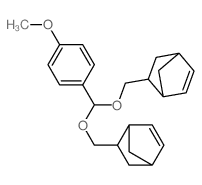 6-[[6-bicyclo[2.2.1]hept-2-enylmethoxy-(4-methoxyphenyl)methoxy]methyl]bicyclo[2.2.1]hept-2-ene Structure