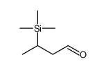 3-trimethylsilylbutanal Structure