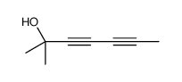 2-methylhepta-3,5-diyn-2-ol结构式