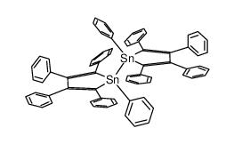 di(1,2,3,4,5-pentaphenyl-1-stanna-cyclopentadienyl) Structure