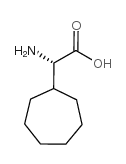 (S)-2-氨基-2-环庚基乙酸结构式