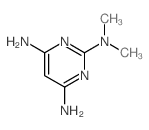 2,4,6-Pyrimidinetriamine,N2,N2-dimethyl- structure