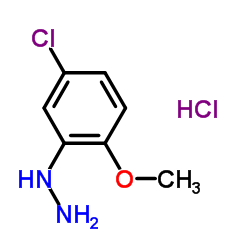 Hydrazine,(5-chloro-2-methoxyphenyl)-, hydrochloride (1:1) picture