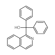 isoquinolin-1-yl-diphenyl-methanol Structure