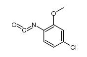 4-Chloro-2-methoxyphenyl isocyanate结构式