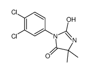 3-(3,4-dichlorophenyl)-5,5-dimethylimidazolidine-2,4-dione结构式