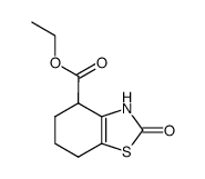 4-carbethoxy-2,3,4,5,6,7-hexahydrobenzothiazoline-2-one Structure