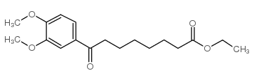 ethyl 8-(3,4-dimethoxyphenyl)-8-oxooctanoate结构式