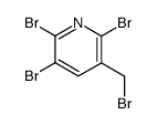 2,3,6-tribromo-5-bromomethyl-pyridine结构式