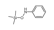 N-(Trimethylsiloxy)benzenamine Structure