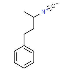 1-METHYL-3-PHENYLPROPYLISOCYANIDE结构式