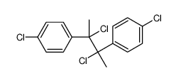 1-chloro-4-[2,3-dichloro-3-(4-chlorophenyl)butan-2-yl]benzene结构式