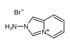 imidazo[1,5-a]pyridin-4-ium-2-amine,bromide结构式