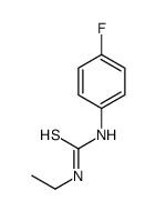 1-ethyl-3-(4-fluorophenyl)thiourea Structure