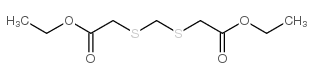 ethyl 2-[(2-ethoxy-2-oxoethyl)sulfanylmethylsulfanyl]acetate Structure