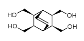 2-syn,3-syn,5-syn,6-syn-tetrakis(hydroxymethyl)bicyclo[2.2.2]oct-7-ene结构式