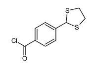 4-(1,3-dithiolan-2-yl)benzoyl chloride结构式