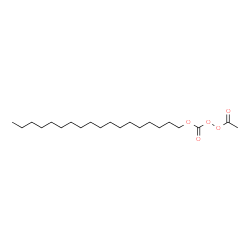 acetyl(octadecyloxy)carbonyl peroxide Structure