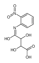 2,3-dihydroxy-4-(2-nitroanilino)-4-oxobutanoic acid Structure