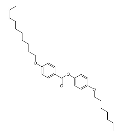 (4-heptoxyphenyl) 4-decoxybenzoate Structure