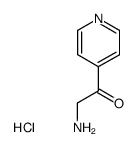 4-(α-aminoacetyl)pyridine dihydrochloride Structure