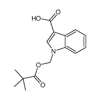 1-(PIVALOYLOXYMETHYL)-1H-INDOLE-3-CARBOXYLIC ACID picture