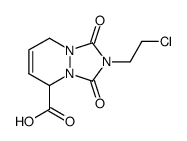 2-(2-chloroethyl)-2,3,5,8-tetrahydro-1,3-dioxo-1H-<1,2,4>triazolo<1,2-a>pyridazine-5-carboxylic acid Structure