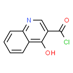 3-Quinolinecarbonyl chloride, 1,4-dihydro-4-oxo- (9CI)结构式