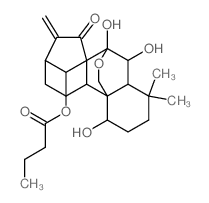 14-O-butanoyl oridonin结构式