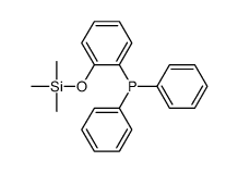 diphenyl-(2-trimethylsilyloxyphenyl)phosphane Structure