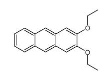 2,3-diethoxyanthracene structure