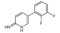 5-(2,3-Difluorophenyl)pyridin-2-amine Structure