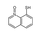 1-oxidoquinolin-1-ium-8-thiol结构式