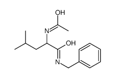 2-acetamido-N-benzyl-4-methylpentanamide结构式