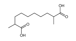 2,9-dimethyldecanedioic acid Structure