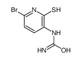 (6-bromo-2-sulfanylidene-1H-pyridin-3-yl)urea Structure