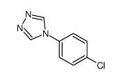 4-(4-chlorophenyl)-1,2,4-triazole Structure