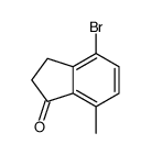 4(7)-BROMO-7(4)-METHYL-1-INDANONE 65 structure