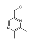 5-(chloromethyl)-2,3-dimethylpyrazine Structure