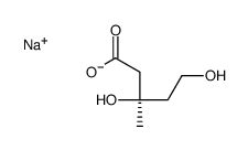 sodium,(3R)-3,5-dihydroxy-3-methylpentanoate picture