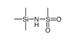 N-trimethylsilylmethanesulfonamide Structure