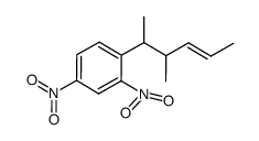 (E)-1-(3-methylhex-4-en-2-yl)-2,4-dinitrobenzene Structure