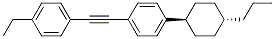 1-[(4-PROPYLPHENYL)ETHYNYL]-4-(TRANS-4-PROPYLCYCLOHEXYL)BENZENE structure