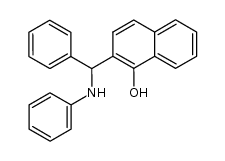 2-(α-Anilino-benzyl)-[1]naphthol结构式