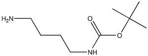 Tert-butyl (4-aminobutyl)carbamate结构式