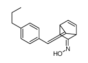 N-[7-[(4-propylphenyl)methylidene]-5-bicyclo[2.2.1]hept-2-enylidene]hydroxylamine Structure