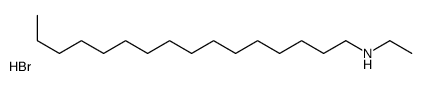 N-ethylhexadecan-1-amine,hydrobromide结构式